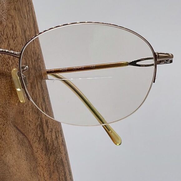 VINTAGE LUXOTTICA Titanium Eyeglass Frames Half-Rim Made in Italy NOT SU… - Picture 12 of 12
